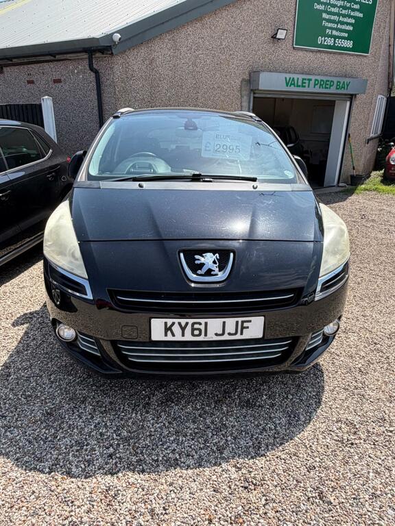 Peugeot 5008 2.0 Hdi Exclusive Euro 5 Black #2