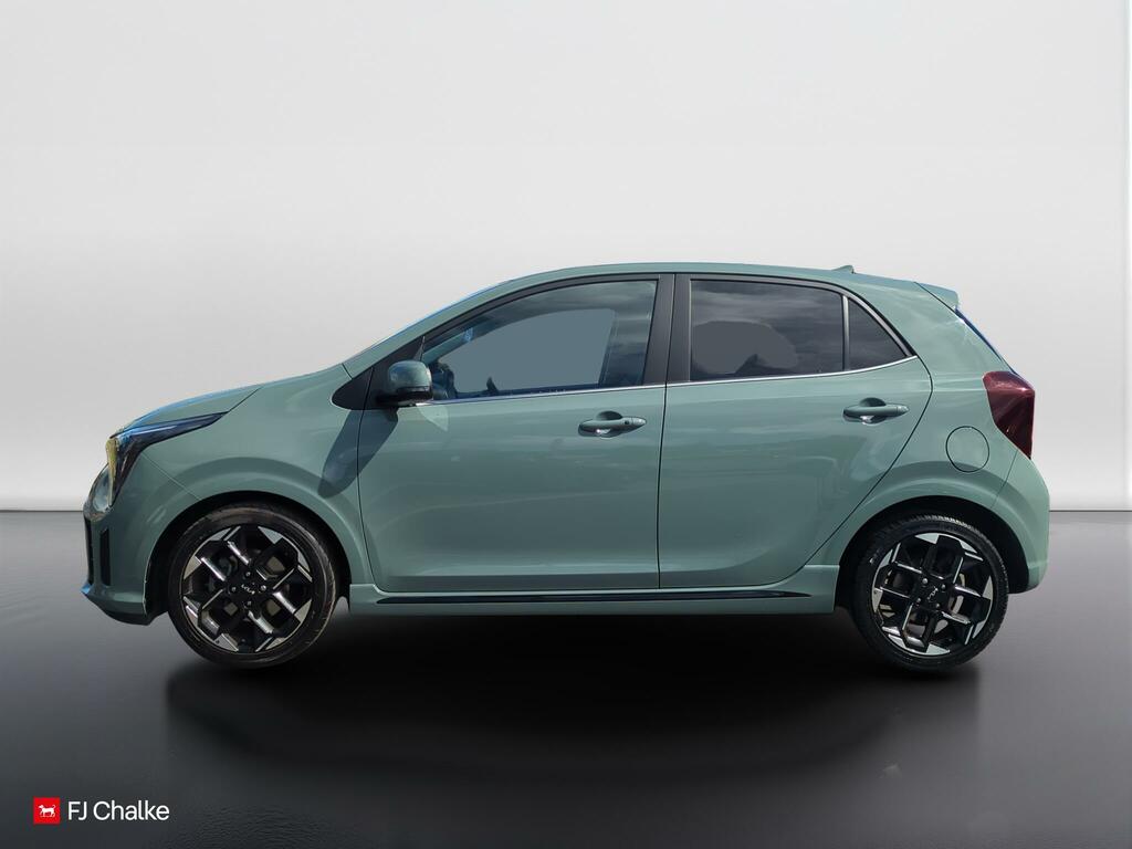 Kia Picanto 1.2 Gt-line S Amt Euro 6 Ss EF74RXS Green #5