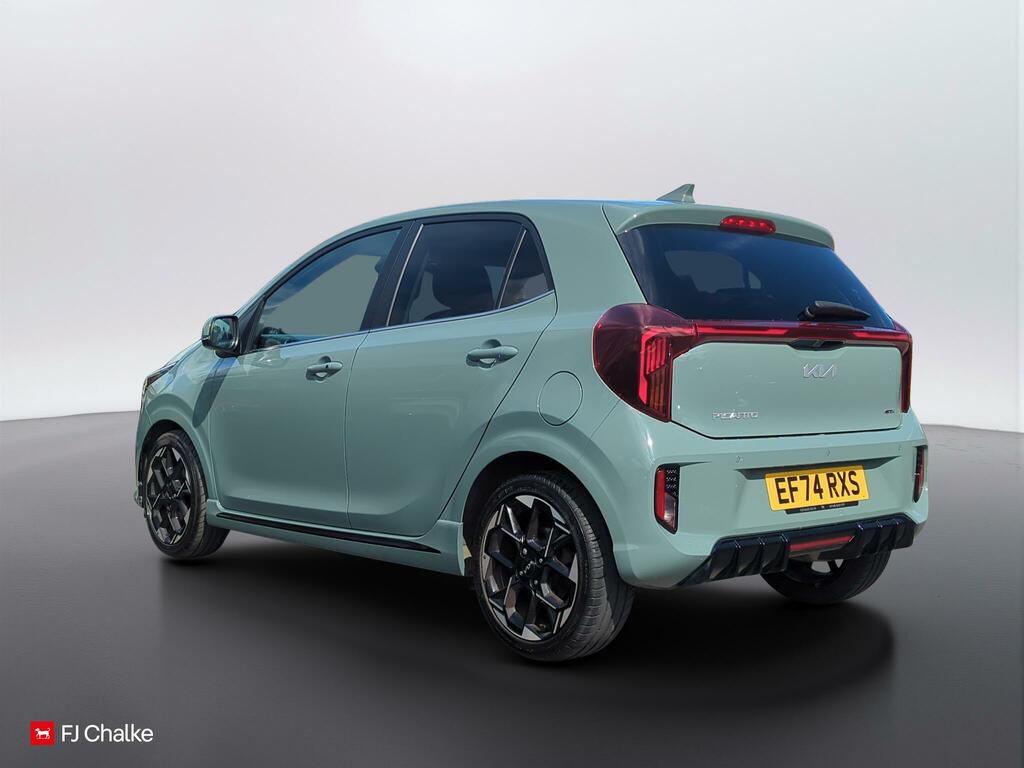 Kia Picanto 1.2 Gt-line S Amt Euro 6 Ss EF74RXS Green #4