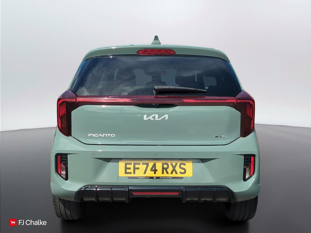 Kia Picanto 1.2 Gt-line S Amt Euro 6 Ss EF74RXS Green #6