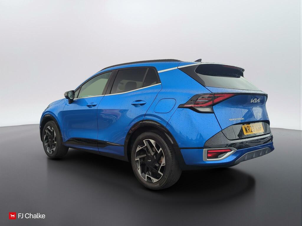Kia Sportage 1.6 T-gdi 13.8Kwh Gt-line S Awd Euro 6 Ss WR23KHP Blue #4