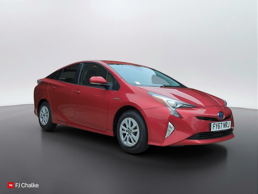 Toyota Prius 1.8 Vvt-h Business Edition Cvt Euro 6 Ss Red