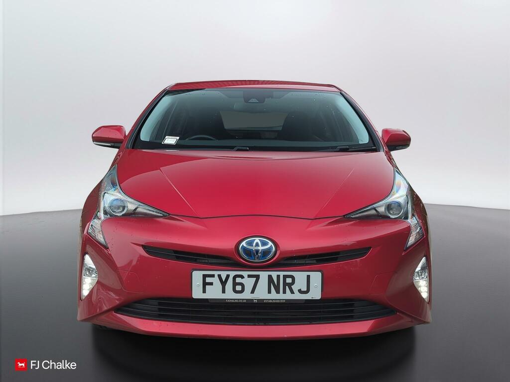 Toyota Prius 1.8 Vvt-h Business Edition Cvt Euro 6 Ss Red #3