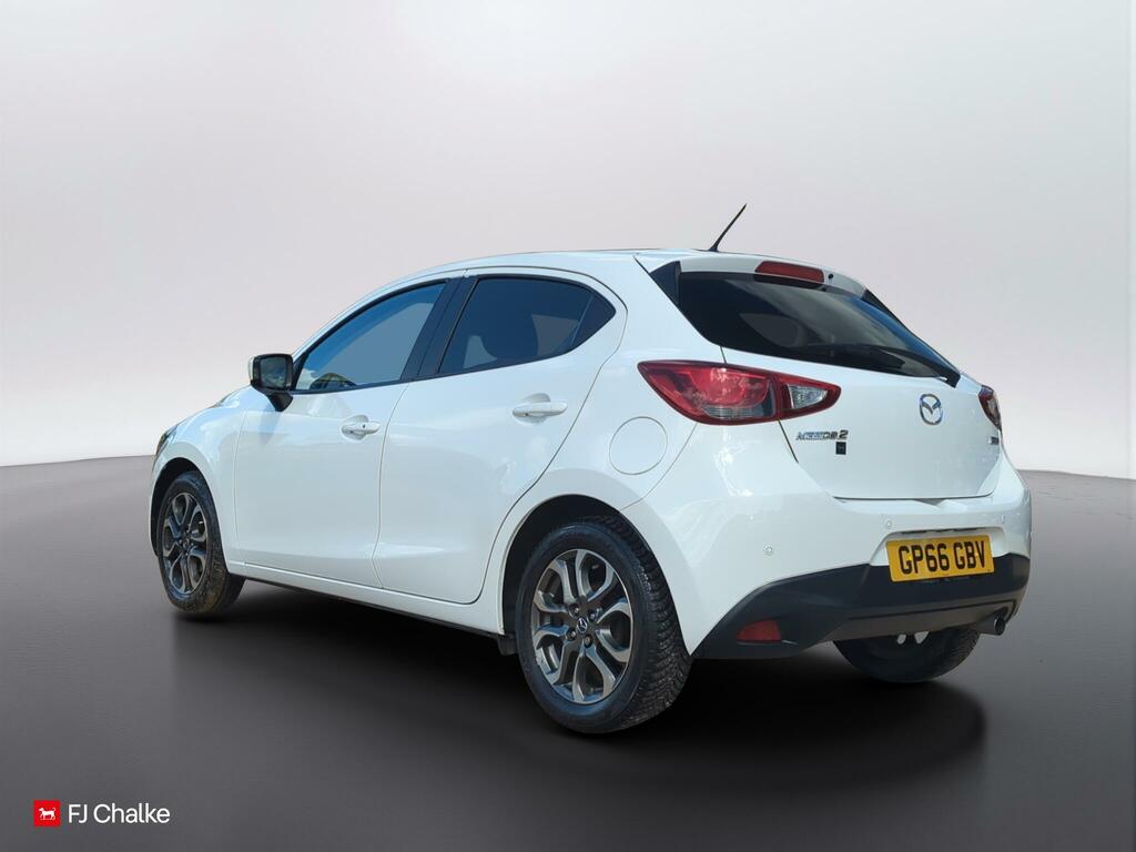 Mazda 2 1.5 Skyactiv-g Sport Euro 6 Ss GP66GBV White #4