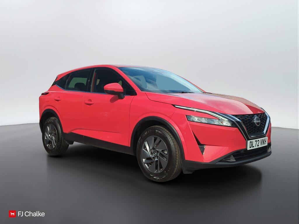 Nissan Qashqai 1.3 Dig-t Mhev Acenta Premium Euro 6 Ss Red