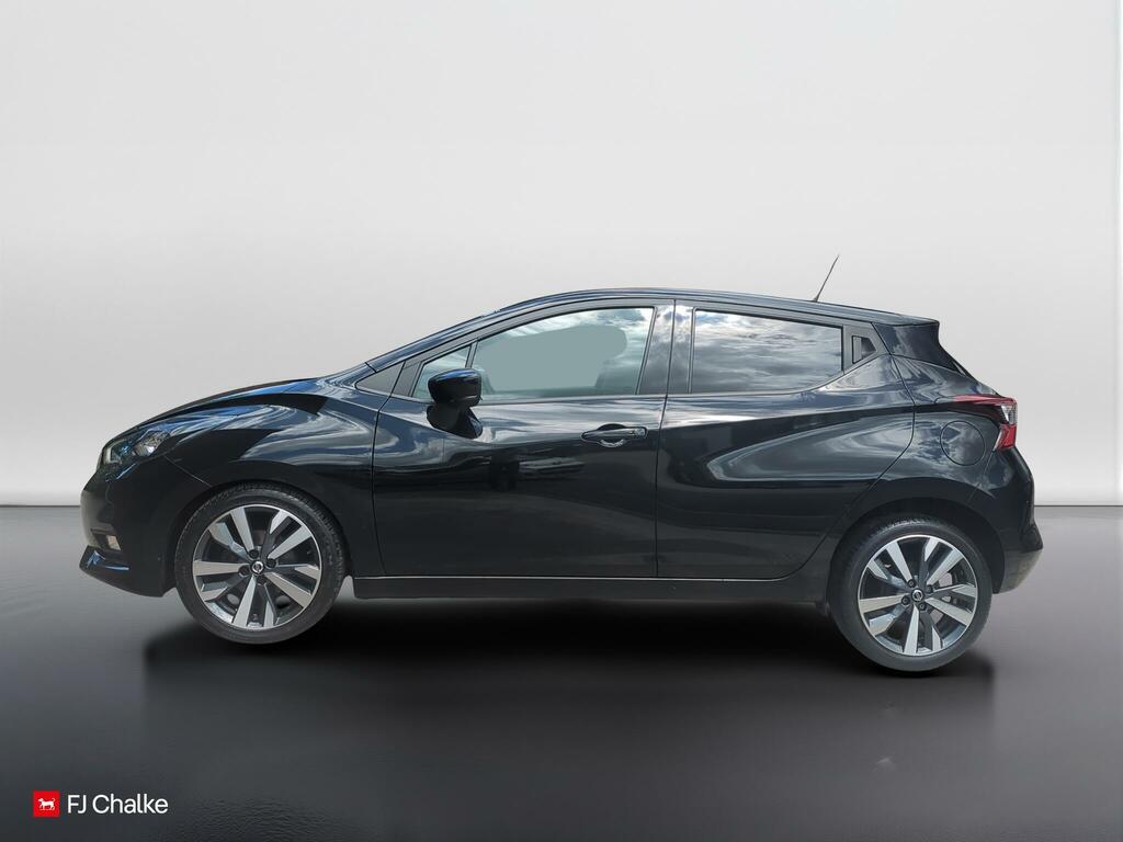 Nissan Micra 1.0 Ig-t Tekna Xtron Euro 6 Ss DV72HSE Black #5