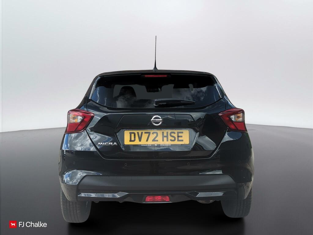 Nissan Micra 1.0 Ig-t Tekna Xtron Euro 6 Ss DV72HSE Black #6