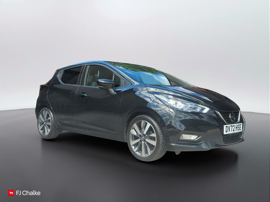 Nissan Micra 1.0 Ig-t Tekna Xtron Euro 6 Ss DV72HSE Black