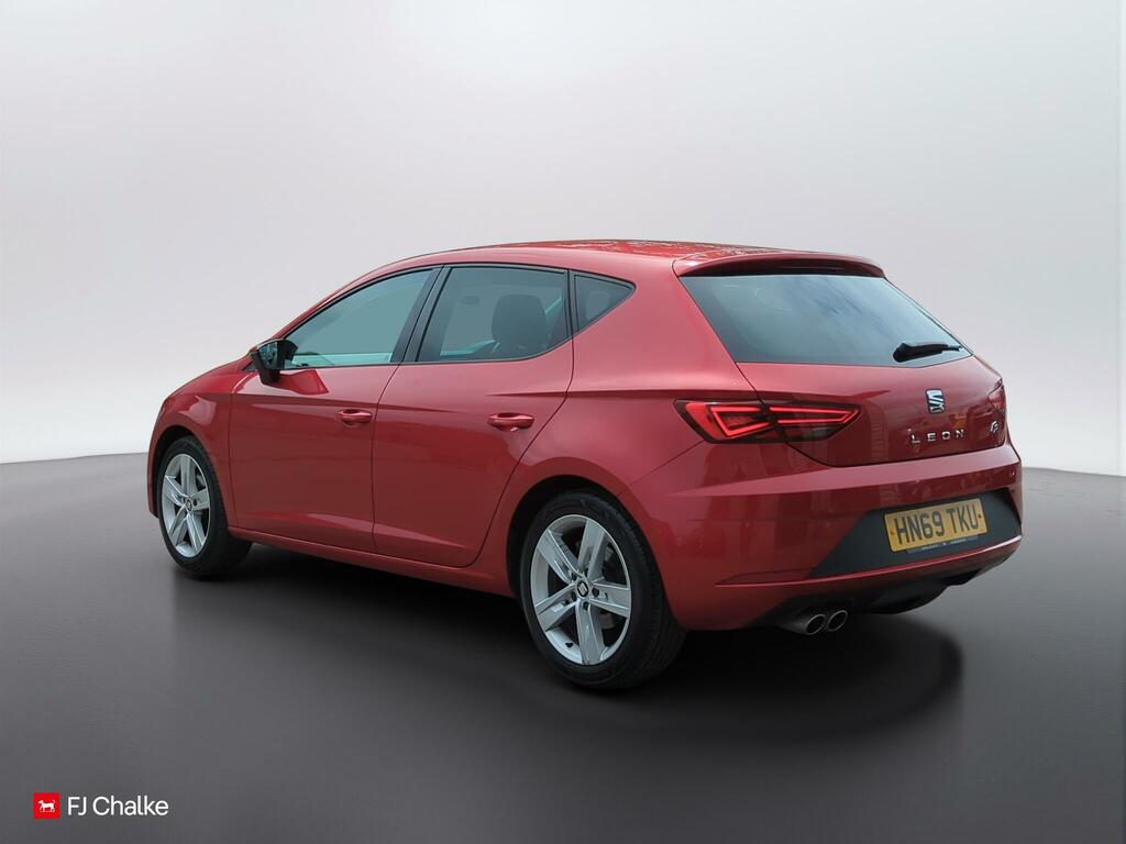 Seat Leon 1.5 Tsi Evo Fr Euro 6 Ss HN69TKU Red #4