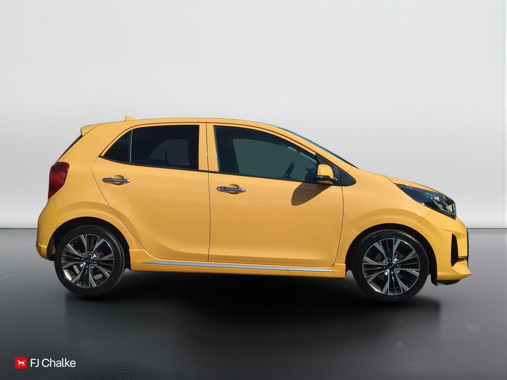 Kia Picanto 1.0 T-gdi Gt-line S Euro 6 Ss WD23UBZ Yellow #2