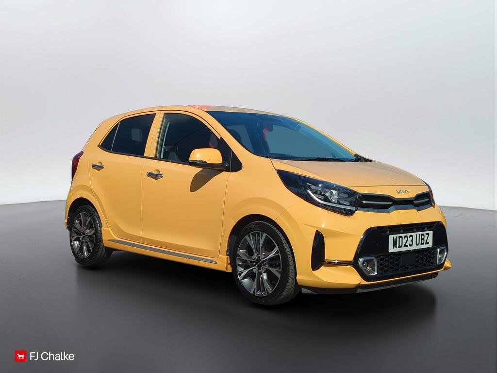Kia Picanto 1.0 T-gdi Gt-line S Euro 6 Ss WD23UBZ Yellow