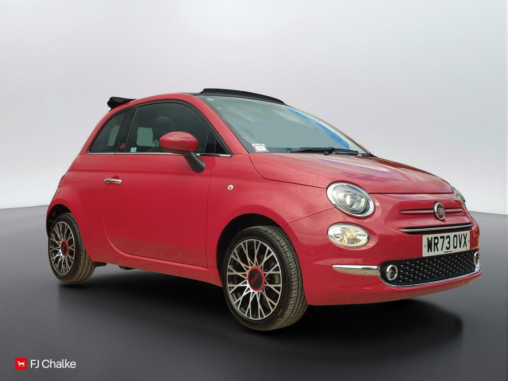 Fiat 500C 1.0 Mhev Red Euro 6 Ss Red