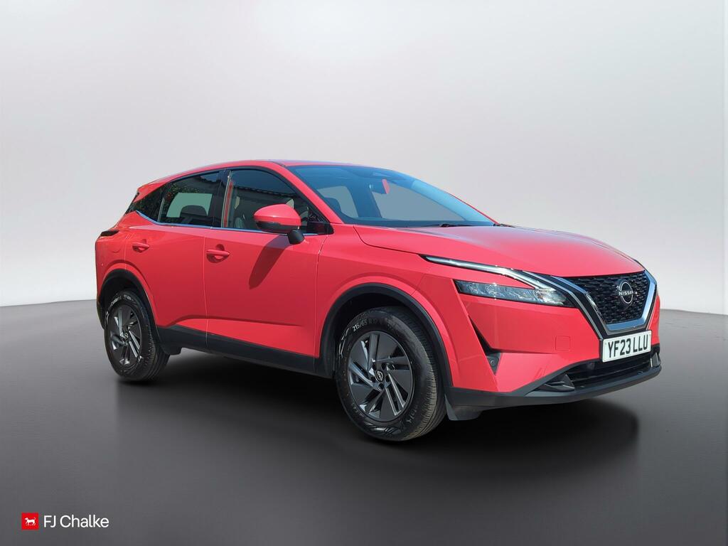Nissan Qashqai 1.3 Dig-t Mhev Acenta Premium Euro 6 Ss YF23LLU Red