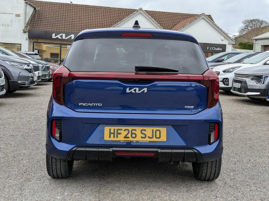 Kia Picanto 1.0 Gt-line Euro 6 Ss Blue #5