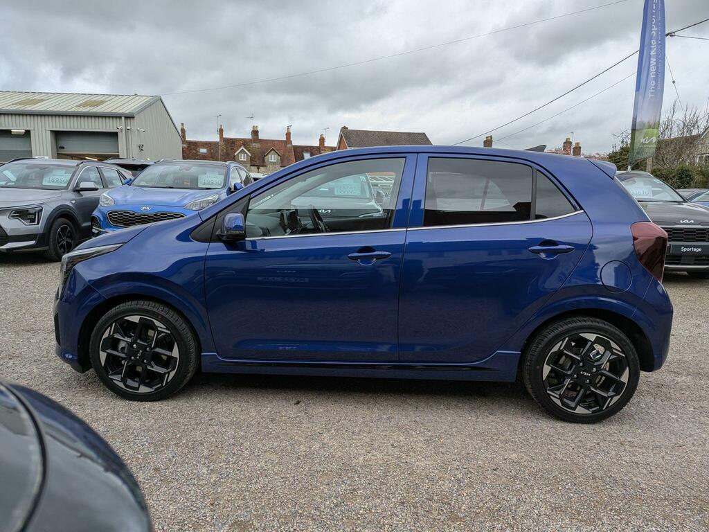 Kia Picanto 1.0 Gt-line Euro 6 Ss Blue #3