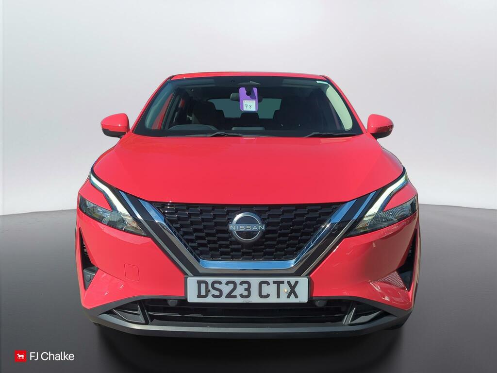 Nissan Qashqai 1.3 Dig-t Mhev Acenta Premium Euro 6 Ss DS23CTX Red #3
