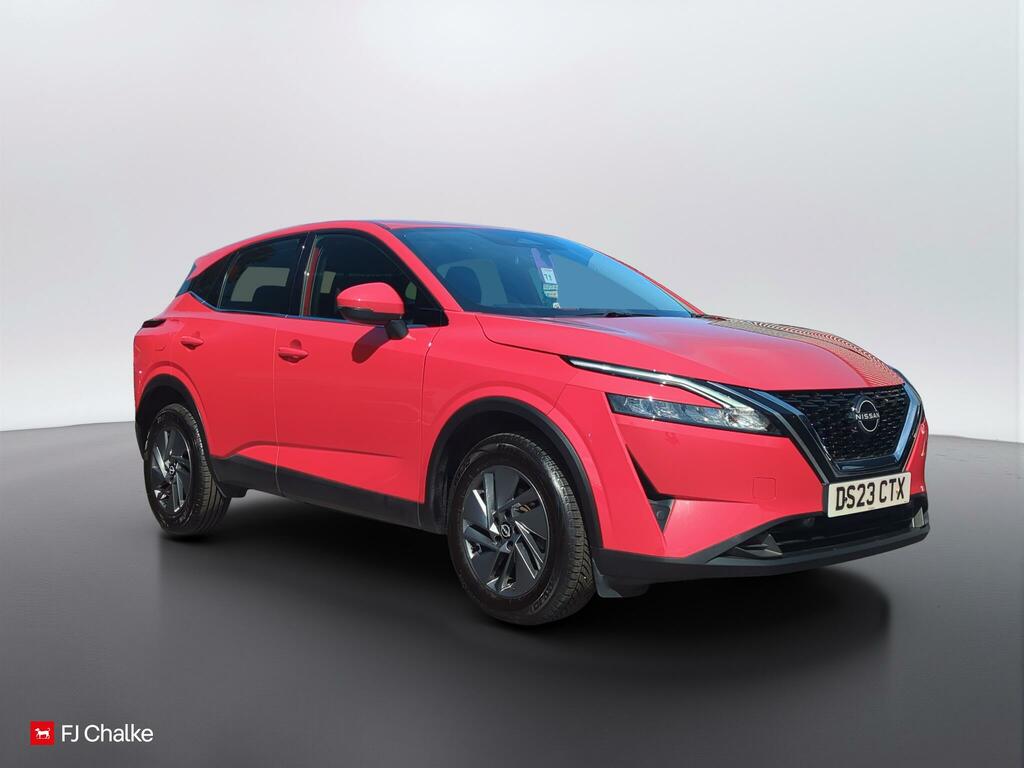 Nissan Qashqai 1.3 Dig-t Mhev Acenta Premium Euro 6 Ss DS23CTX Red