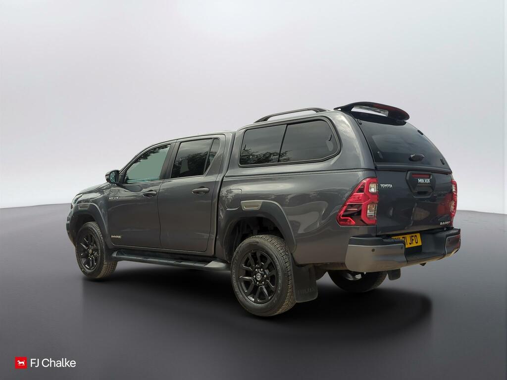 Toyota HILUX 2.8 D-4d Invincible X 4Wd Euro 6 Ss Grey #4