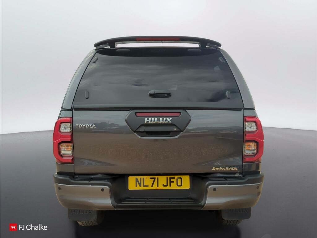Toyota HILUX 2.8 D-4d Invincible X 4Wd Euro 6 Ss Grey #6