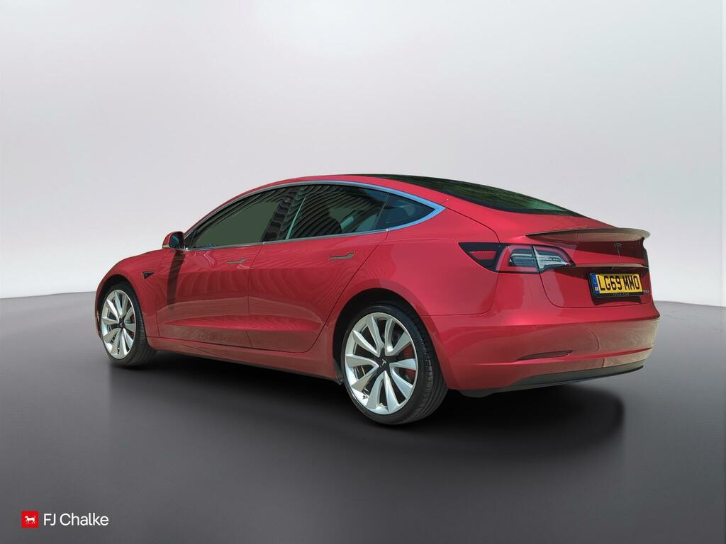 Tesla Model 3 Dual Motor Performance 4Wde Performanc Red #4