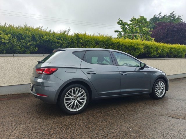 Seat Leon 1.6 Tdi Se Dynamic Technology Hatchback BT67SZK Grey #4