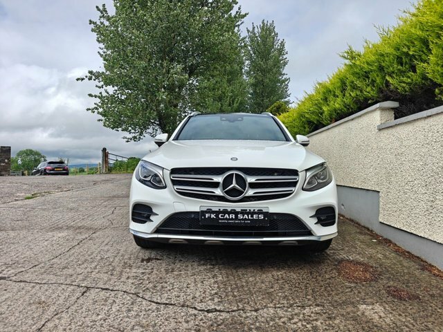 Mercedes-Benz GLC Class 2.1 Glc220d Amg Line Premium Suv G-tr SJ66TXS White #2