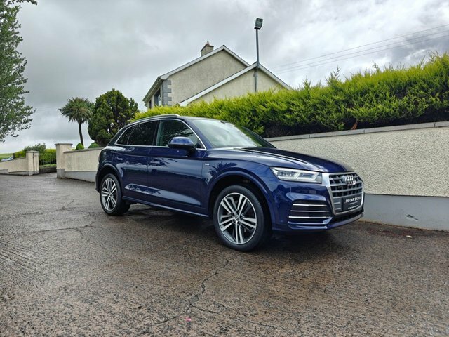 Audi Q5 2.0 Tdi 40 S Line Suv S Tronic Quattro Blue