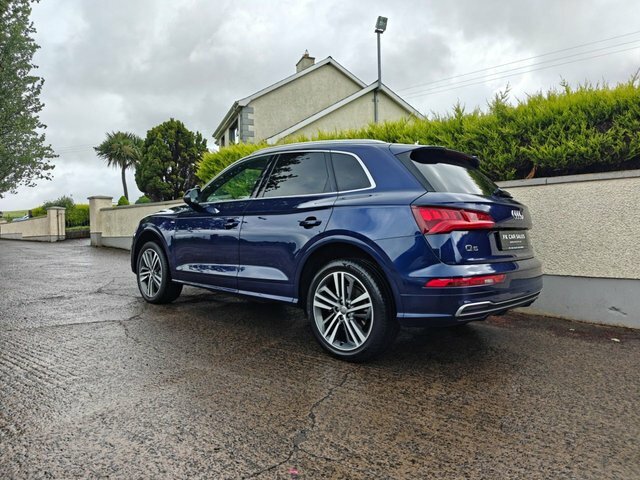 Audi Q5 2.0 Tdi 40 S Line Suv S Tronic Quattro SV19VZB Blue #6