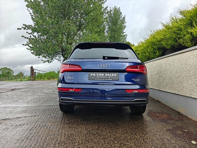 Audi Q5 2.0 Tdi 40 S Line Suv S Tronic Quattro SV19VZB Blue #5