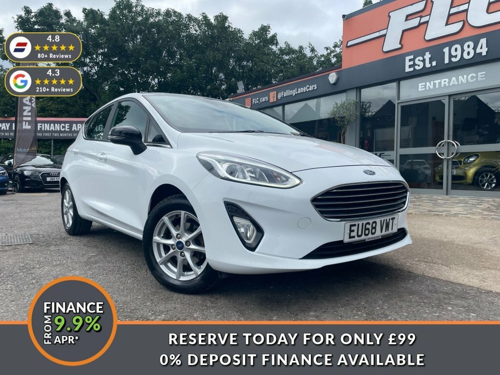 Ford Fiesta 1L Zetec White