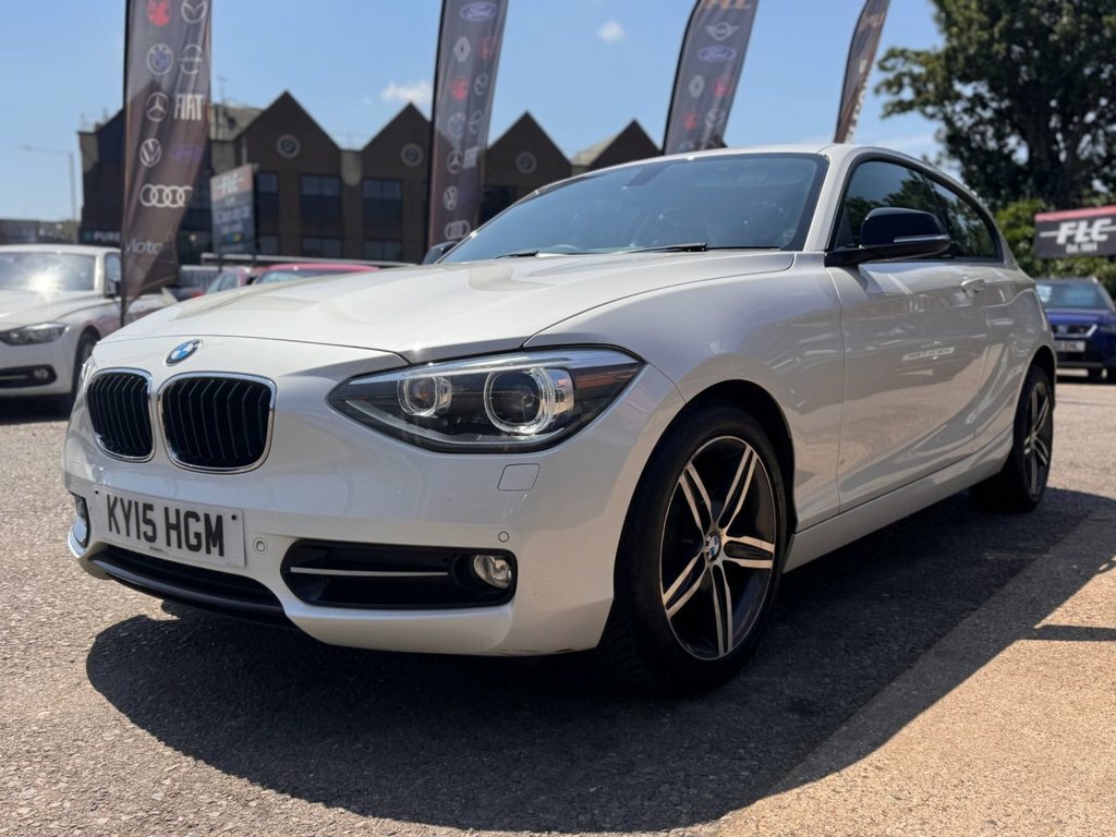 BMW 1 Series 1.6L Sport White #4