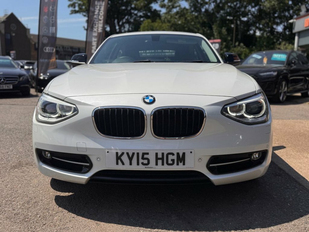 BMW 1 Series 1.6L Sport White #3