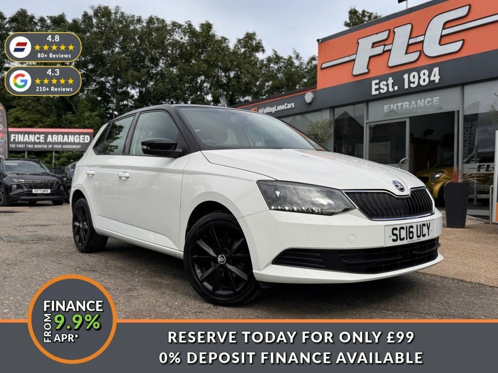 Skoda Fabia 1L Colour Edition White