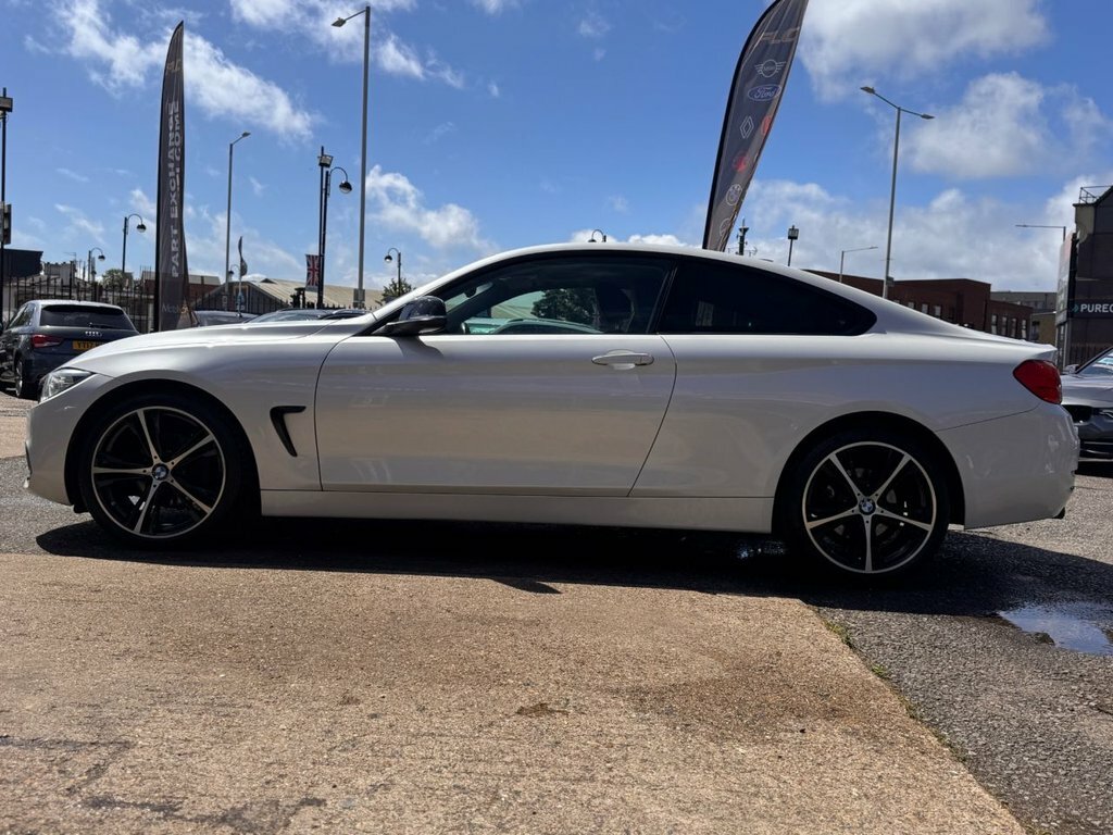 BMW 4 Series Gran Coupe 2L Sport VA66ZDC White #6