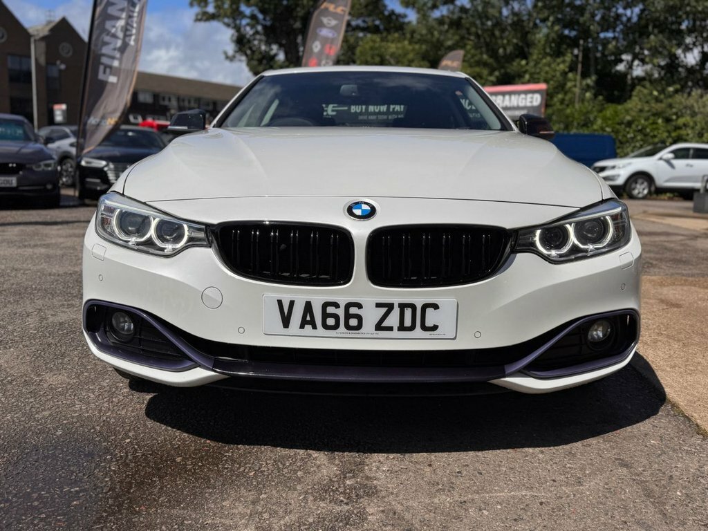 BMW 4 Series Gran Coupe 2L Sport VA66ZDC White #3