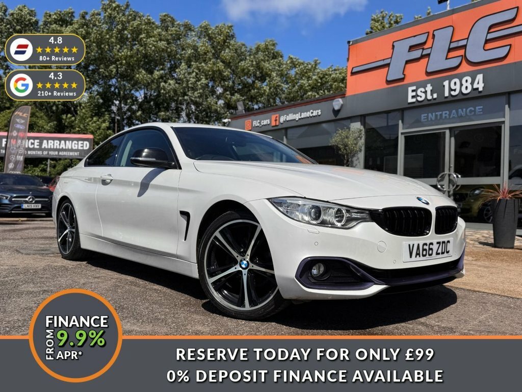 BMW 4 Series Gran Coupe 2L Sport White