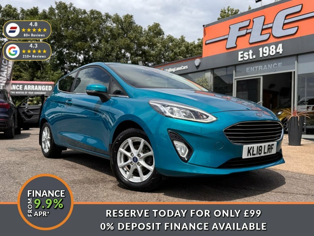 Ford Fiesta 1L Zetec Blue