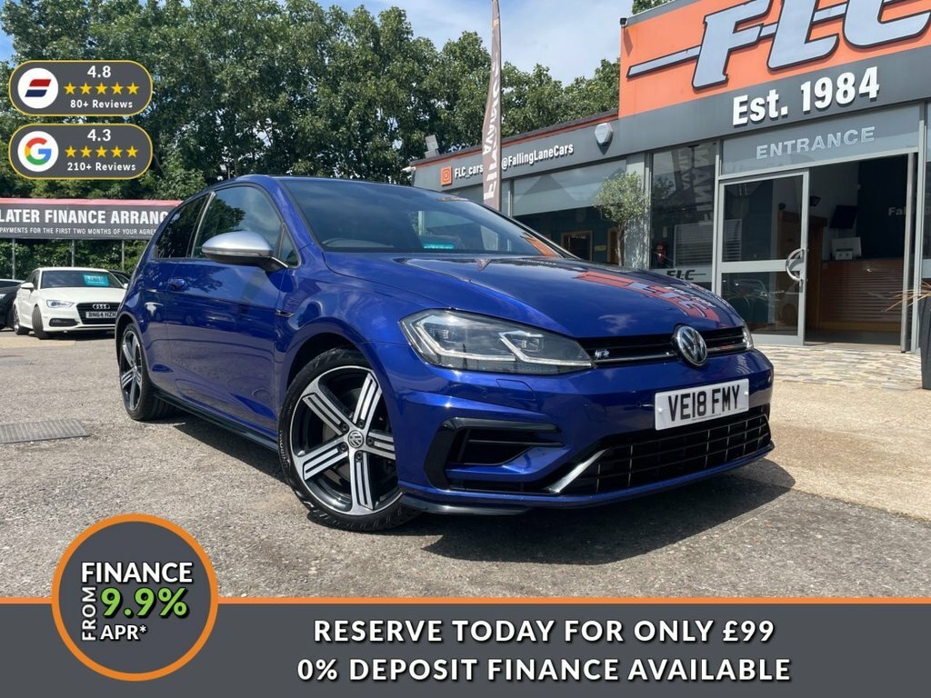 Volkswagen Golf 2L R VE18FMY Blue