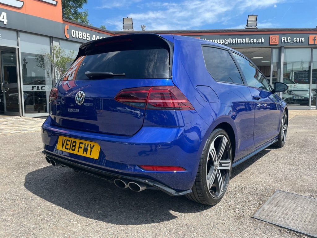 Volkswagen Golf 2L R VE18FMY Blue #4