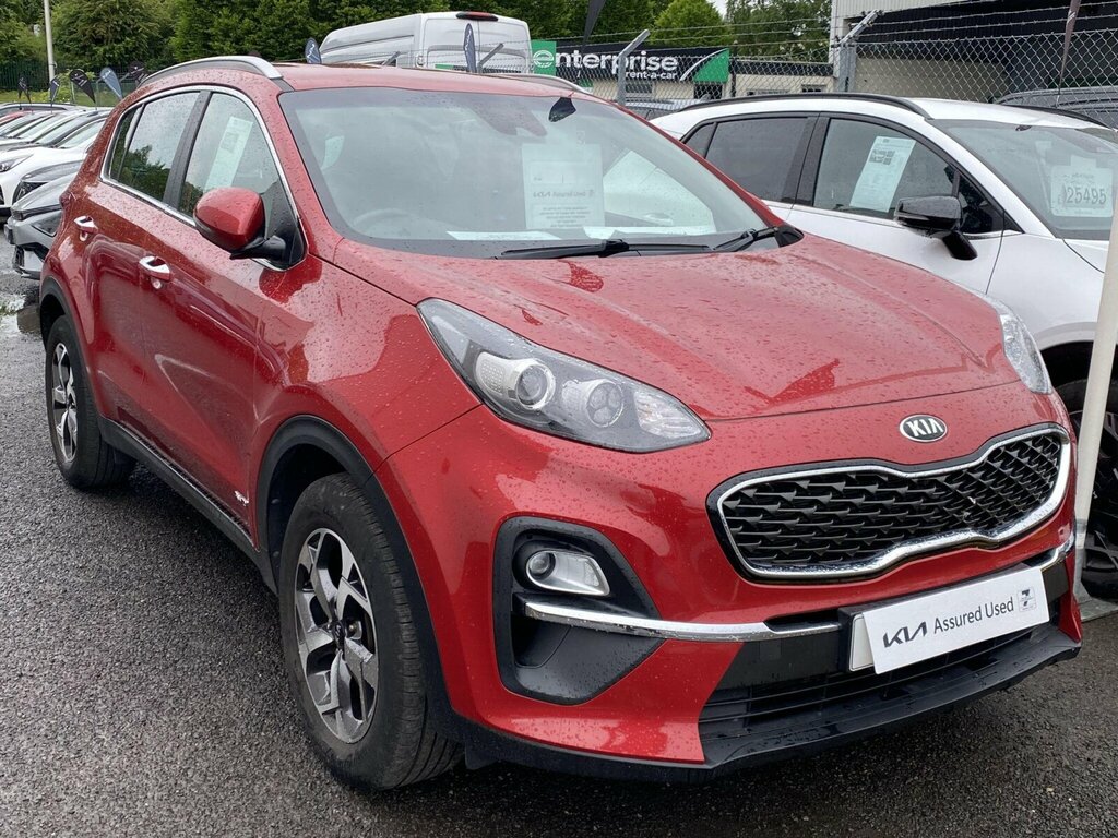 Kia Sportage 1.6 T-gdi 2 Awd Euro 6 Ss LC21NBE Red