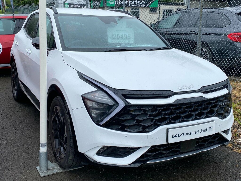 Kia Sportage 1.6 T-gdi Mhev Gt-line Dct Euro 6 Ss White