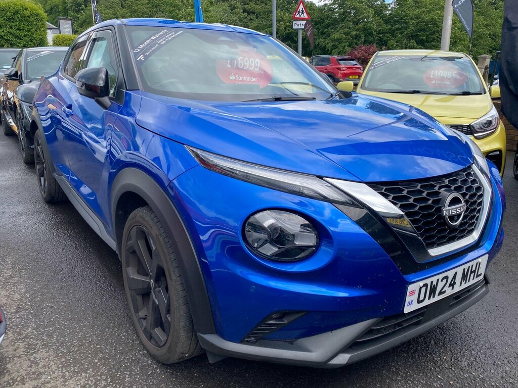 Nissan Juke 1.0 Dig-t Tekna Dct Euro 6 Ss OW24MHL Blue