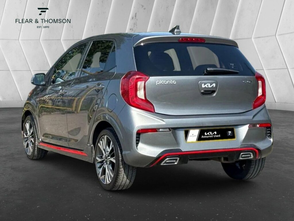 Kia Picanto 1.0 Dpi Gt-line Euro 6 Ss CK23UOW Grey #3