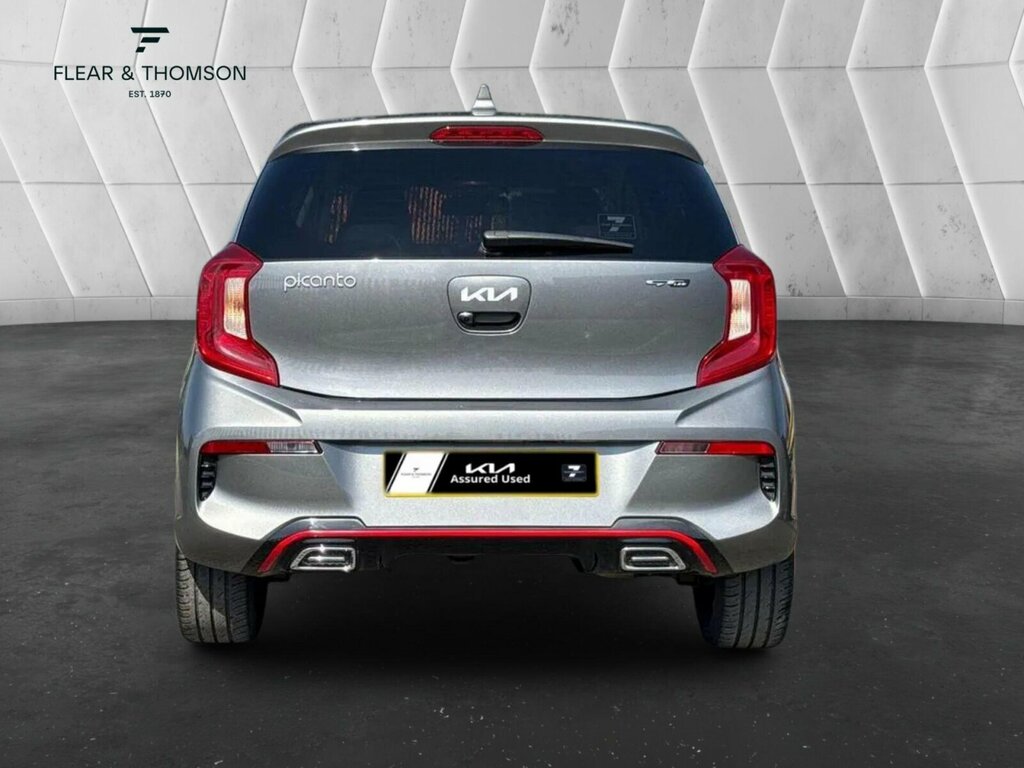 Kia Picanto 1.0 Dpi Gt-line Euro 6 Ss CK23UOW Grey #4