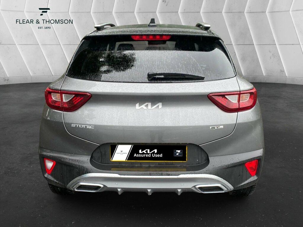 Kia Stonic 1.0 T-gdi Gt-line Euro 6 Ss LD75MYJ Grey #4