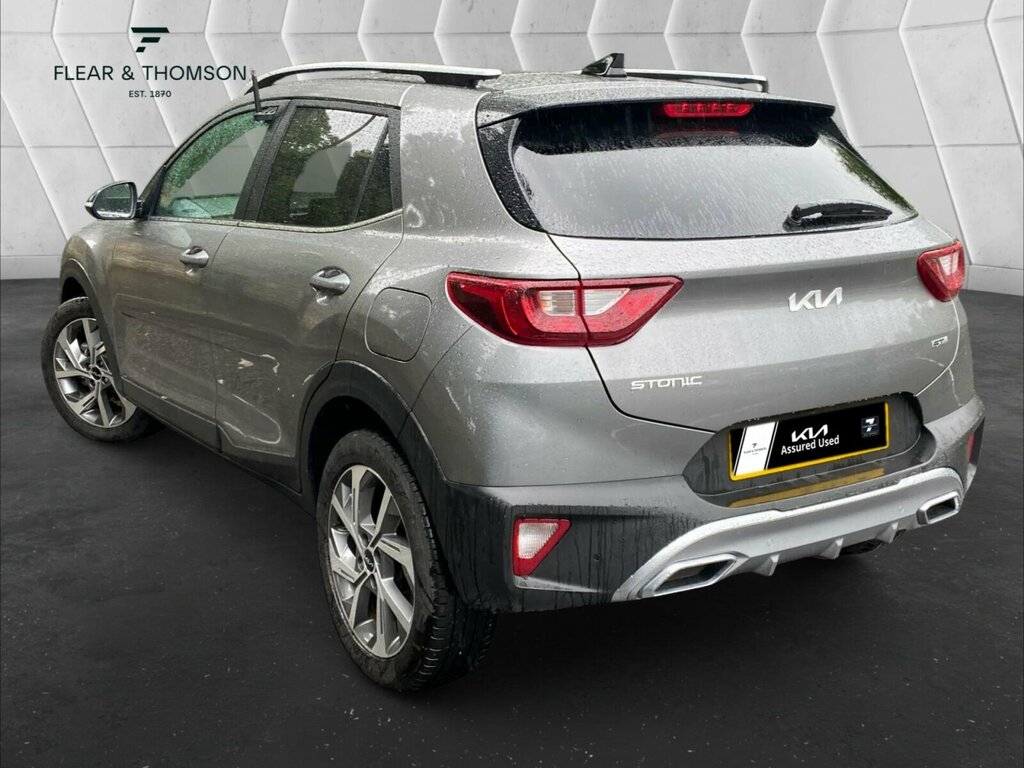 Kia Stonic 1.0 T-gdi Gt-line Euro 6 Ss LD75MYJ Grey #3