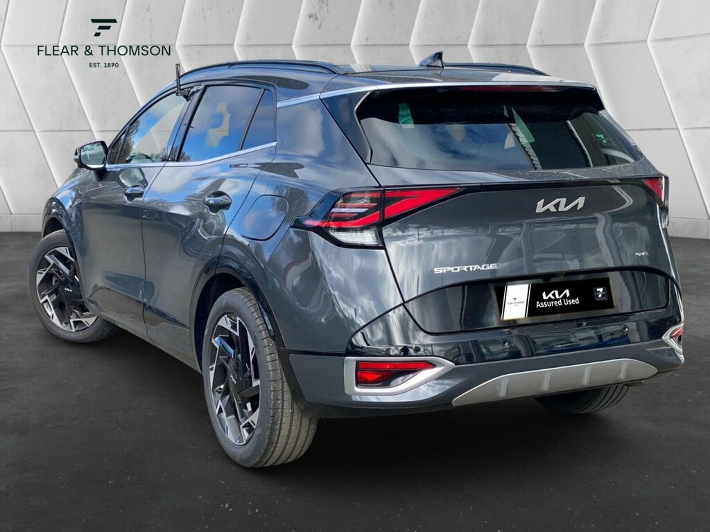 Kia Sportage 1.6 T-gdi Mhev Gt-line S Dct Awd Euro 6 Ss Silver #3