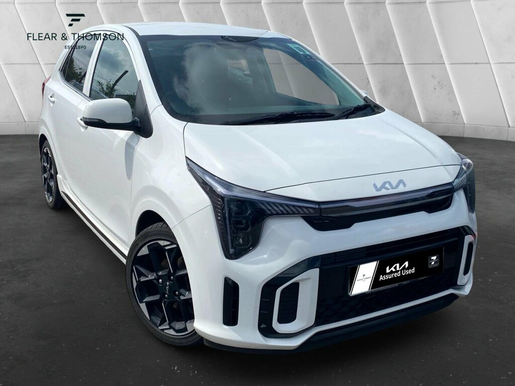 Kia Picanto 1.0 Gt-line Euro 6 Ss White
