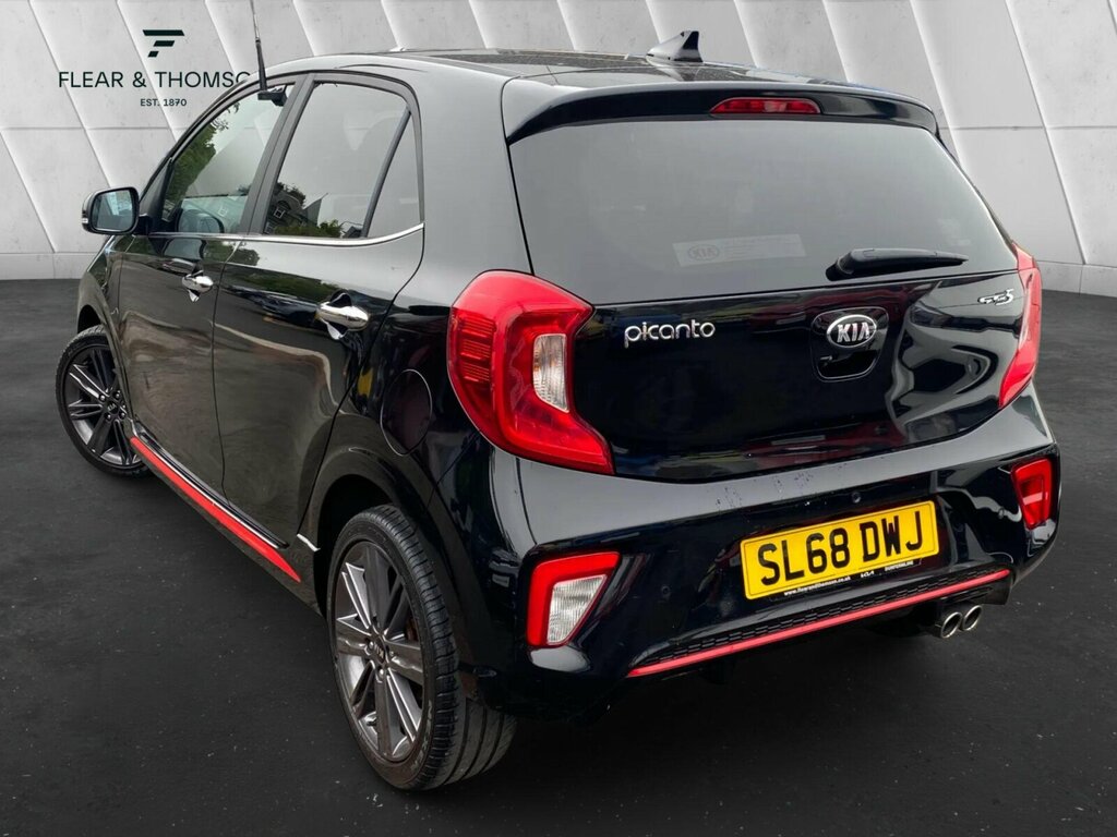 Kia Picanto 1.25 Gt-line S Euro 6 Black #3
