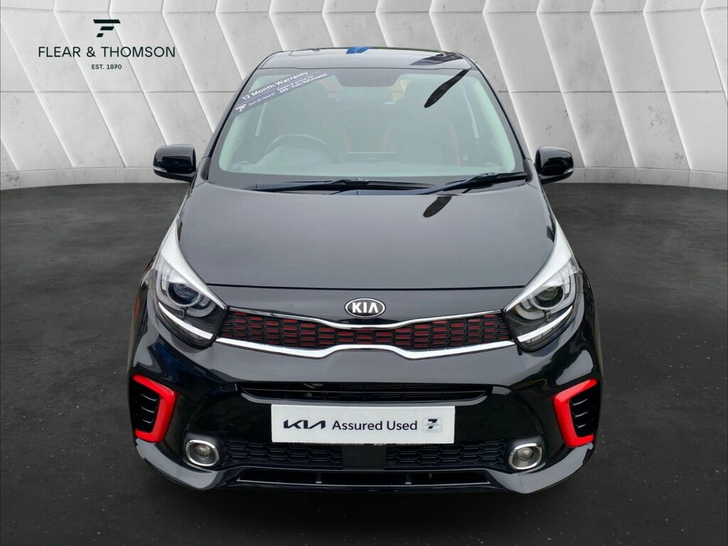 Kia Picanto 1.25 Gt-line S Euro 6 Black #2